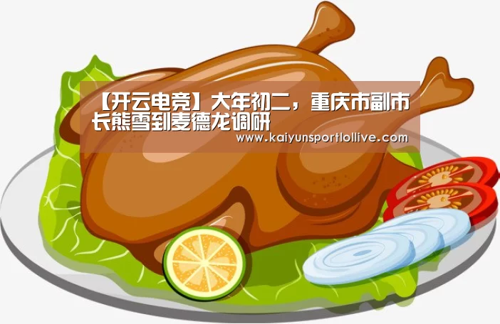 【开云电竞】大年初二,重庆市副市长熊雪到麦德龙调研(图3) 电竞官网